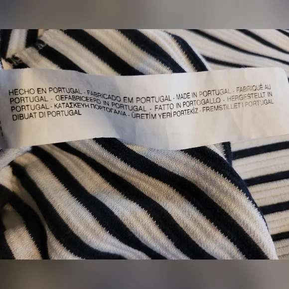 ZARA Bodycon V Neck Front and Back Asymetical A-Line Midi Dress, Size Medium - Picture 11 of 16